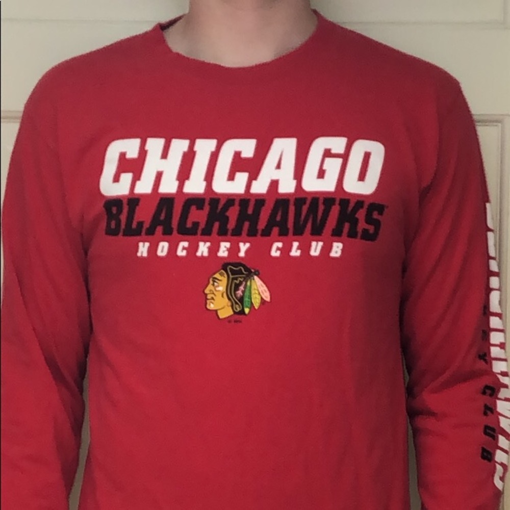 Chicago Blackhawks official NHL long sleeve.
